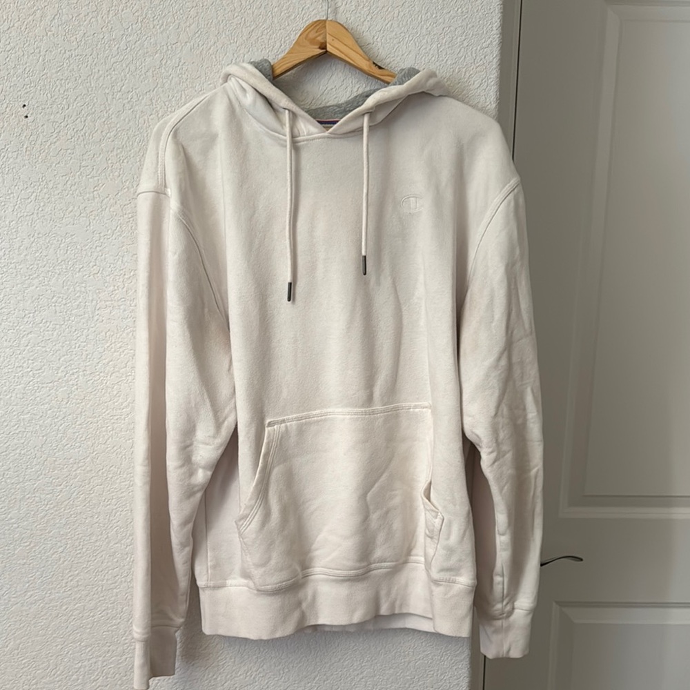 Men's Cream Hoodie